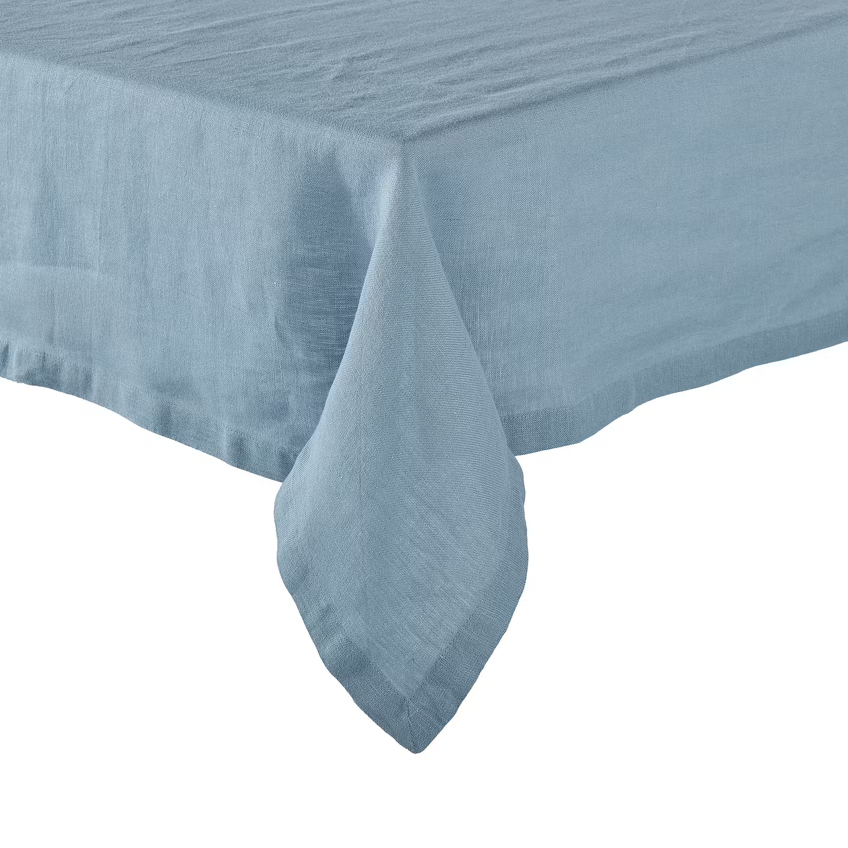 RIGA Tischdecke - Leinen - Blau - Blau - 160 x 160 cm