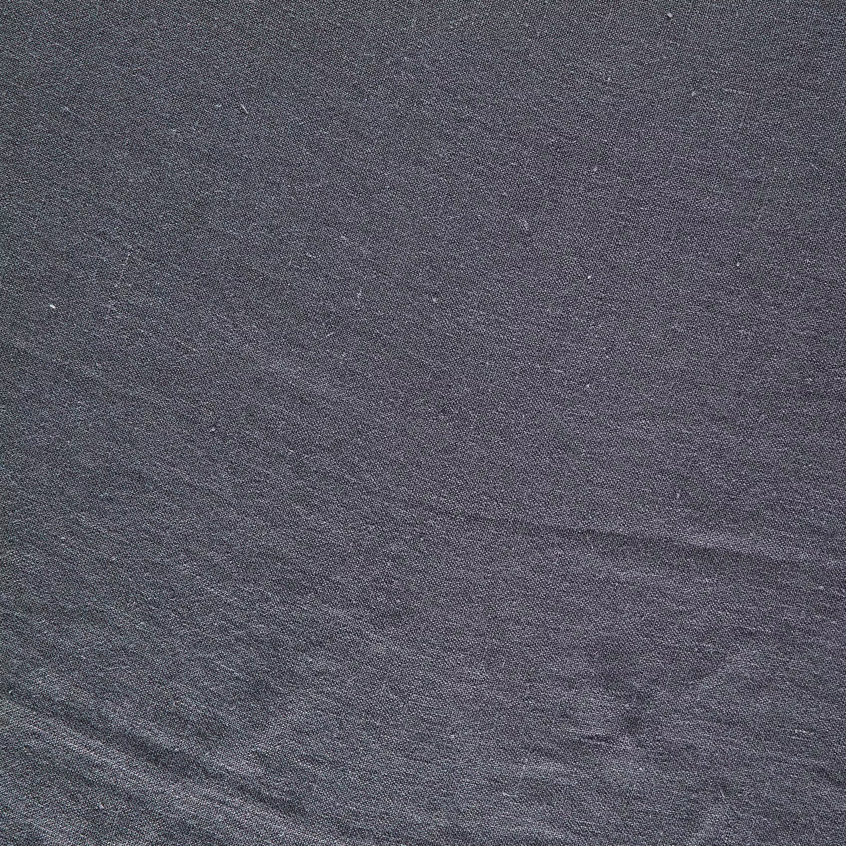 RIGA Tischdecke - Leinen - Anthrazit - Anthrazit - 160 x 160 cm
