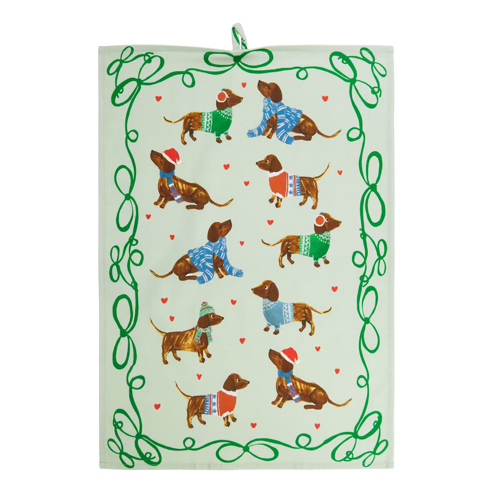 KITCHEN TALES Küchentuch Dackel