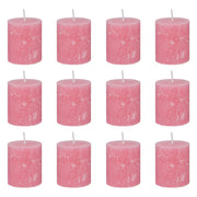 RUSTIC Stumpenkerze 12er-Set