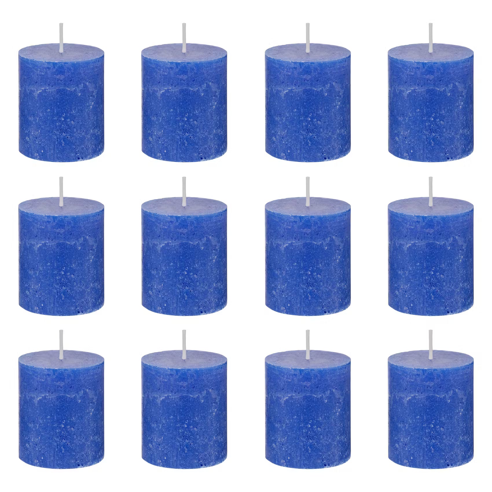 Stumpenkerze RUSTIC 12er-Set