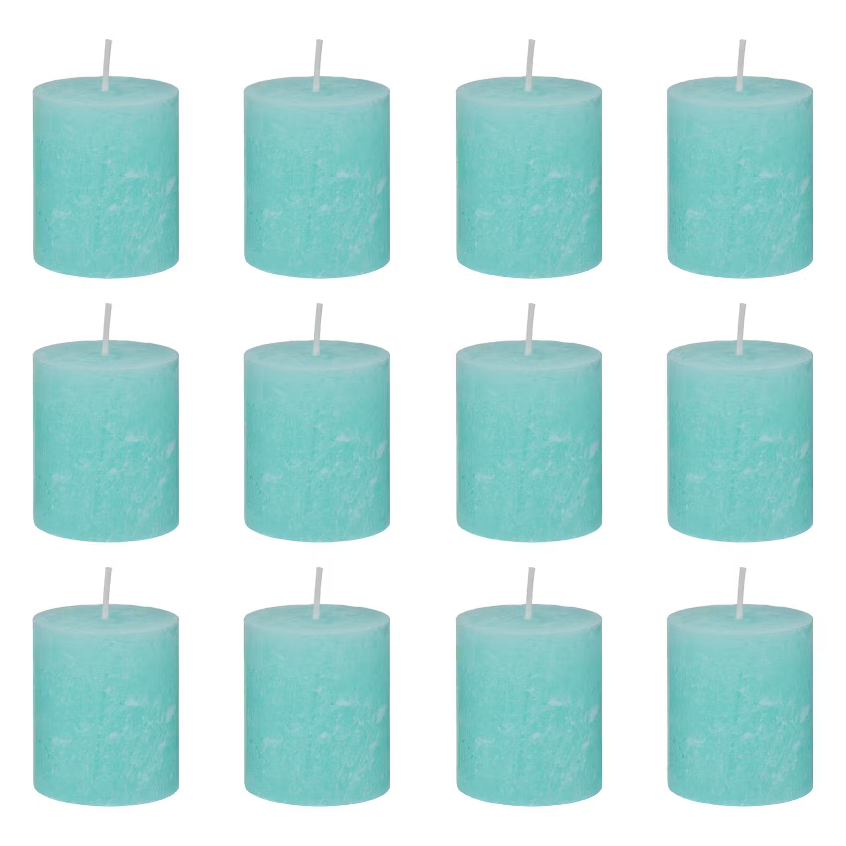 Stumpenkerze RUSTIC 12er-Set