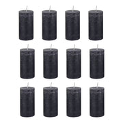 Stumpenkerze RUSTIC 12er-Set