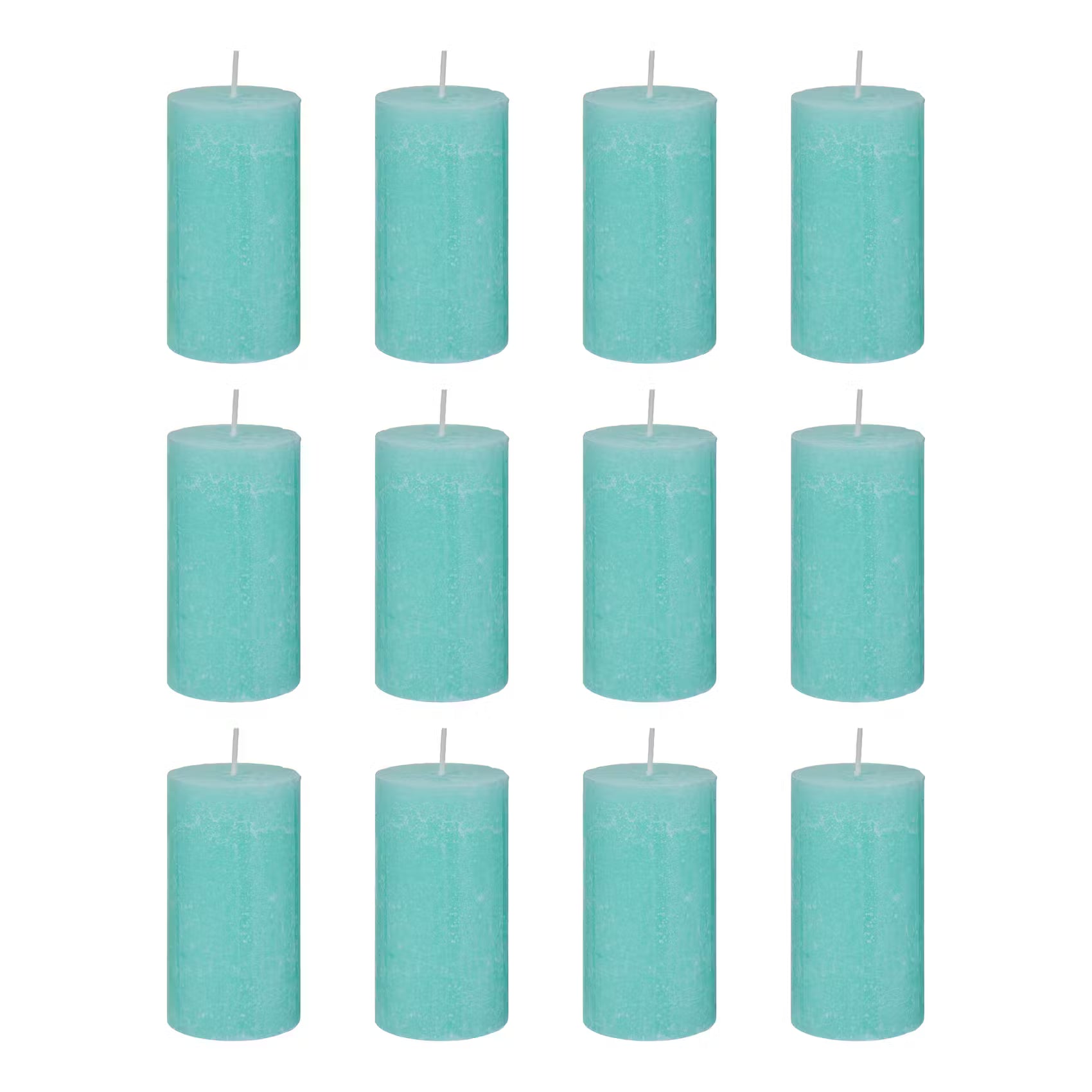 Stumpenkerze RUSTIC 12er-Set