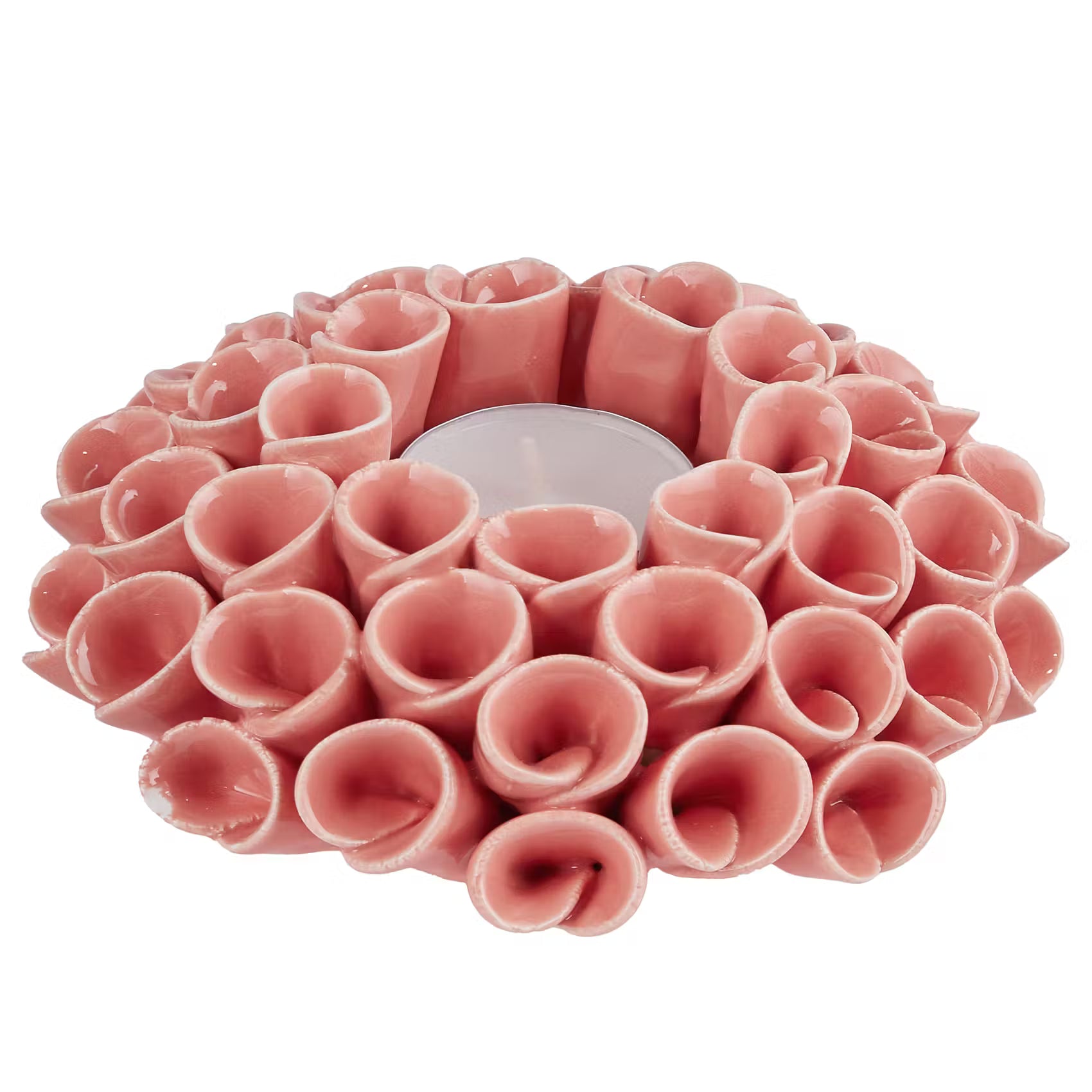 CORAL Kerzenhalter Koralle - Dolomit - Red