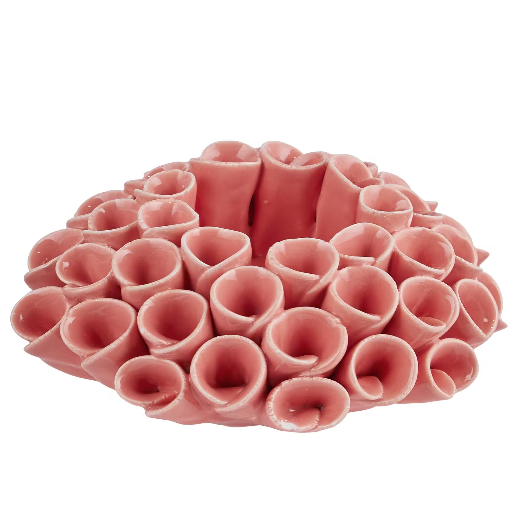 CORAL Kerzenhalter Koralle - Dolomit - Red