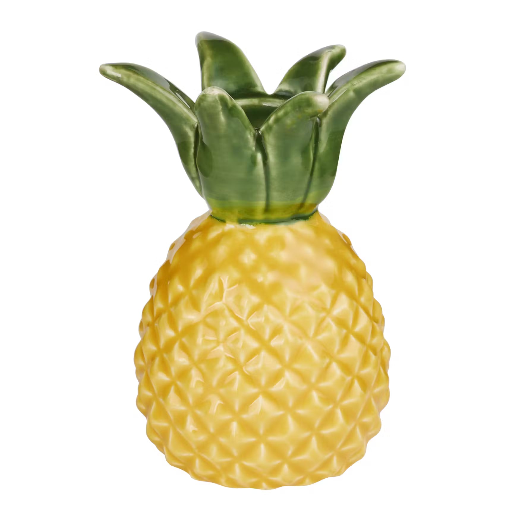PINA COLADA Kerzenhalter  - Dolomit - Gelb