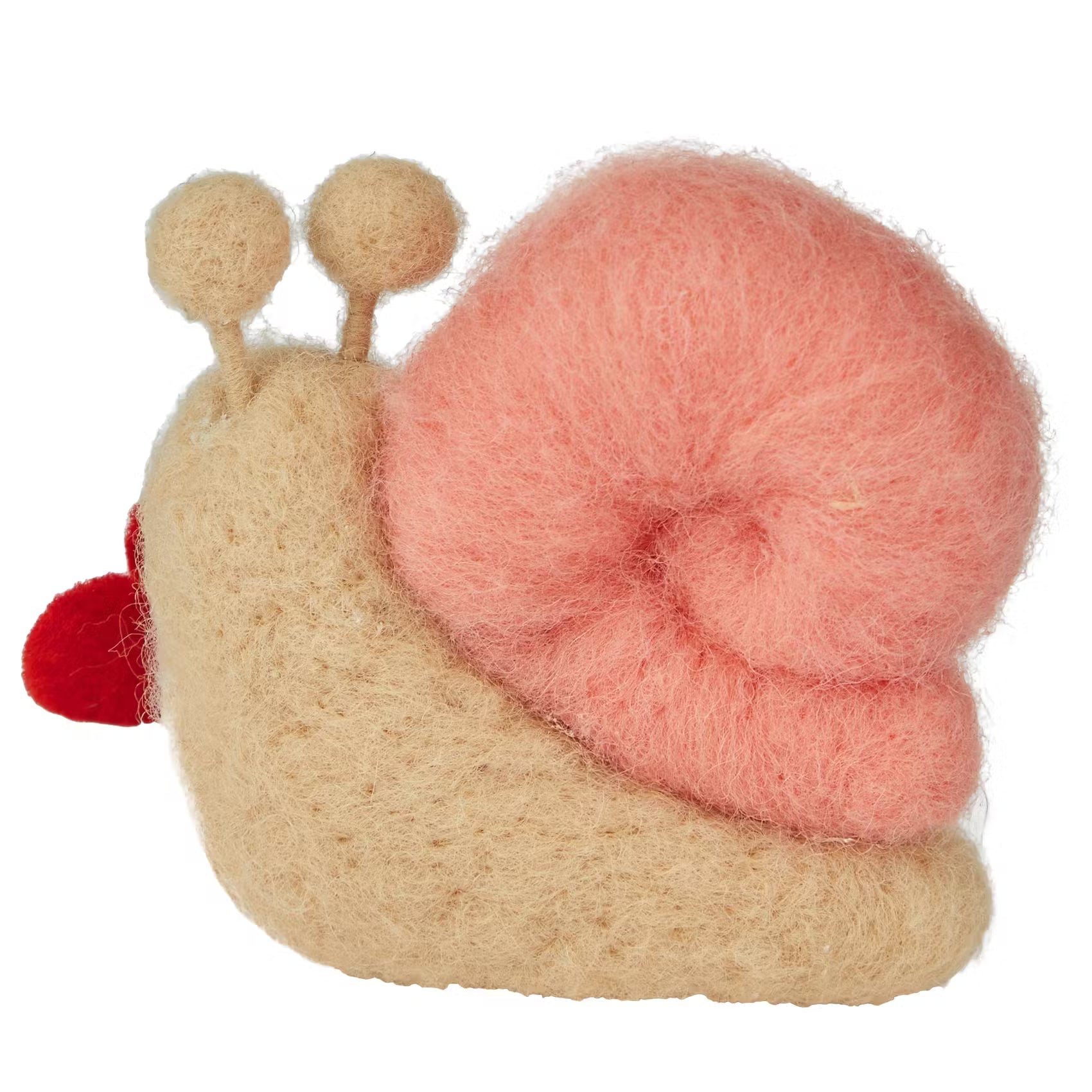 FUNKY FRIENDS Deko-Schnecke - Filz (Wolle) - Rosa