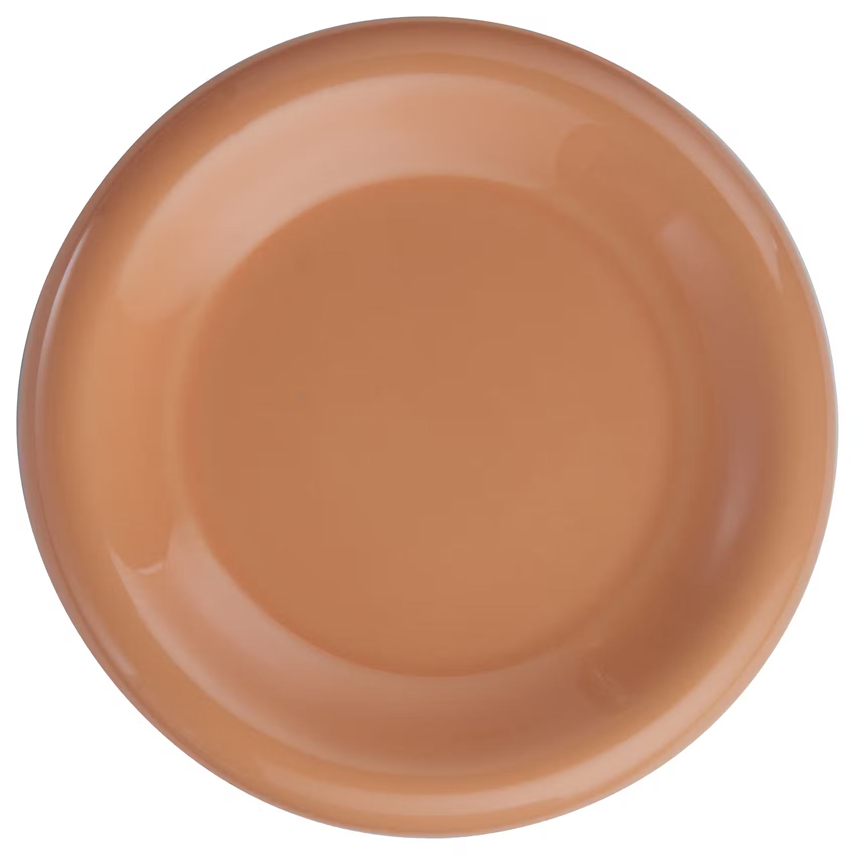 CHUNKY Untertasse 6er-Set - Steinzeug - Hellorange - Orange