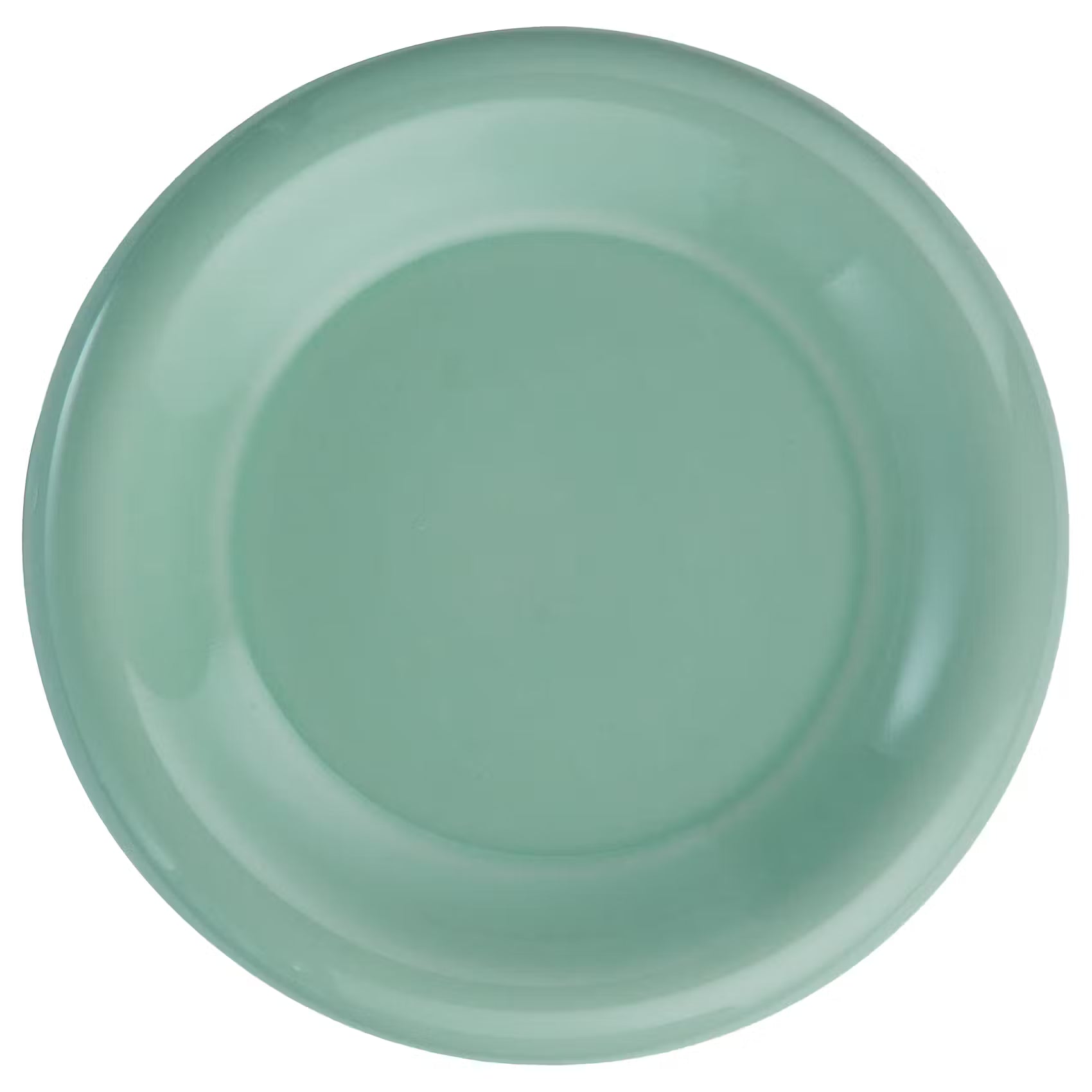 CHUNKY Untertasse 6er-Set - Steinzeug - Hellgrün - Mint