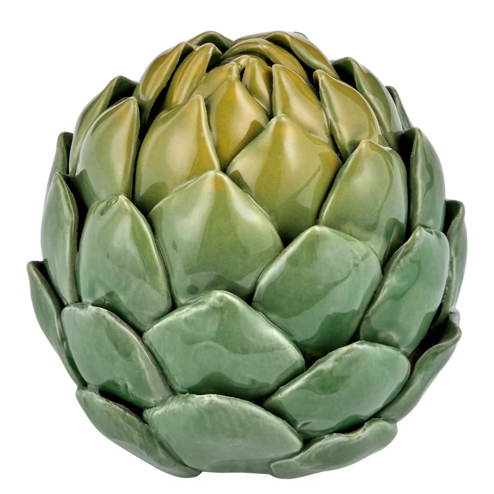 ARTICHOKE Deko-Objekt Artischocke - Steingut - Hellgrün