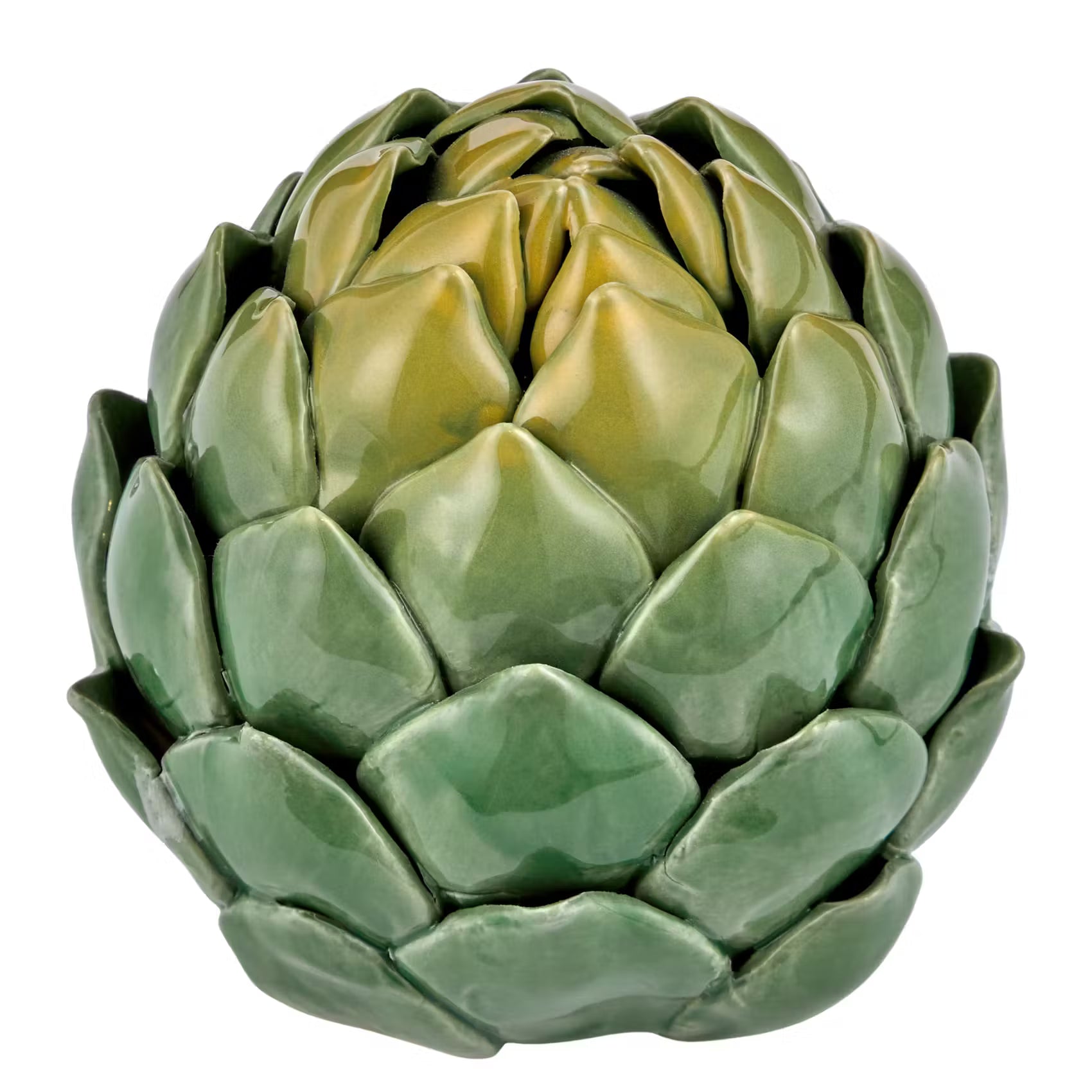 ARTICHOKE Deko-Objekt Artischocke - Steingut - Hellgrün