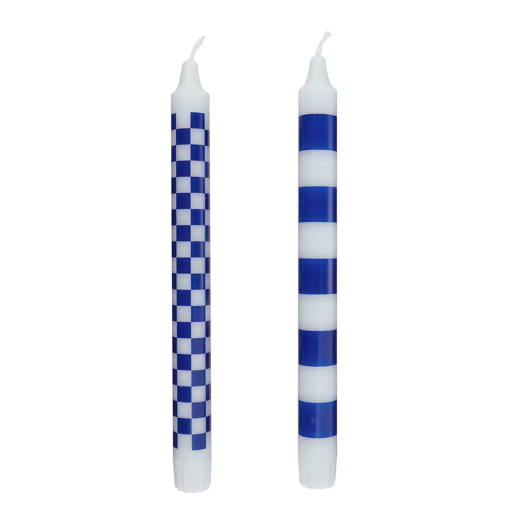 ART BOUGIE Stabkerze Checker 2er Set