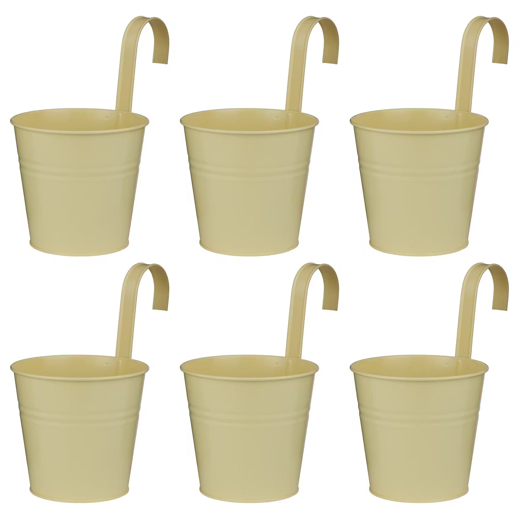 ZINC Hängetopf 6er-Set