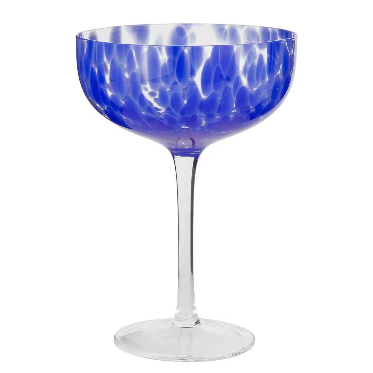 CONFETTI Cocktailglas bunt