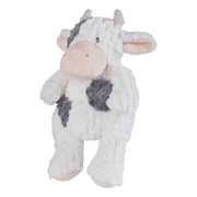 SOFT HUGS Kuscheltier Kuh - Polyester - Weiß