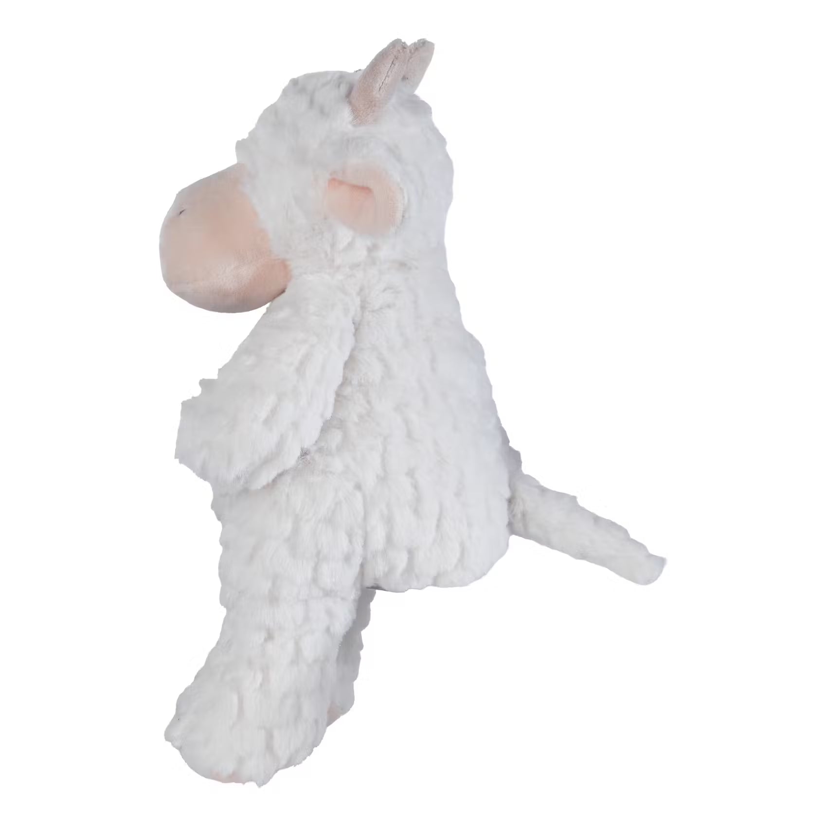 SOFT HUGS Kuscheltier Kuh - Polyester - Weiß