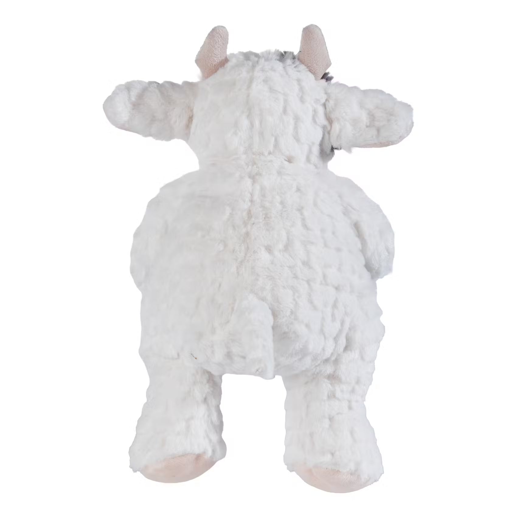SOFT HUGS Kuscheltier Kuh - Polyester - Weiß