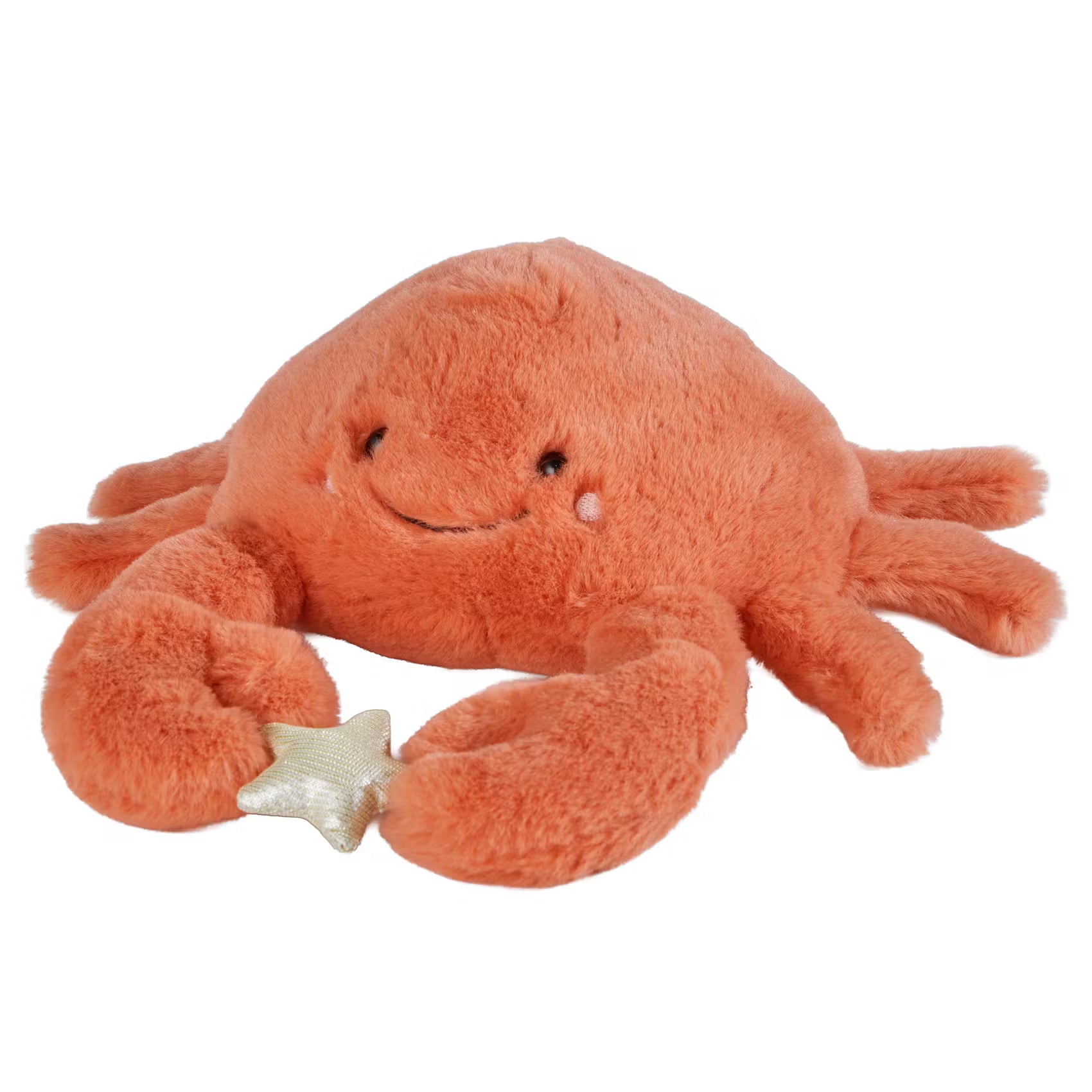 SOFT HUGS Kuscheltier Krebs - Polyester - Rot