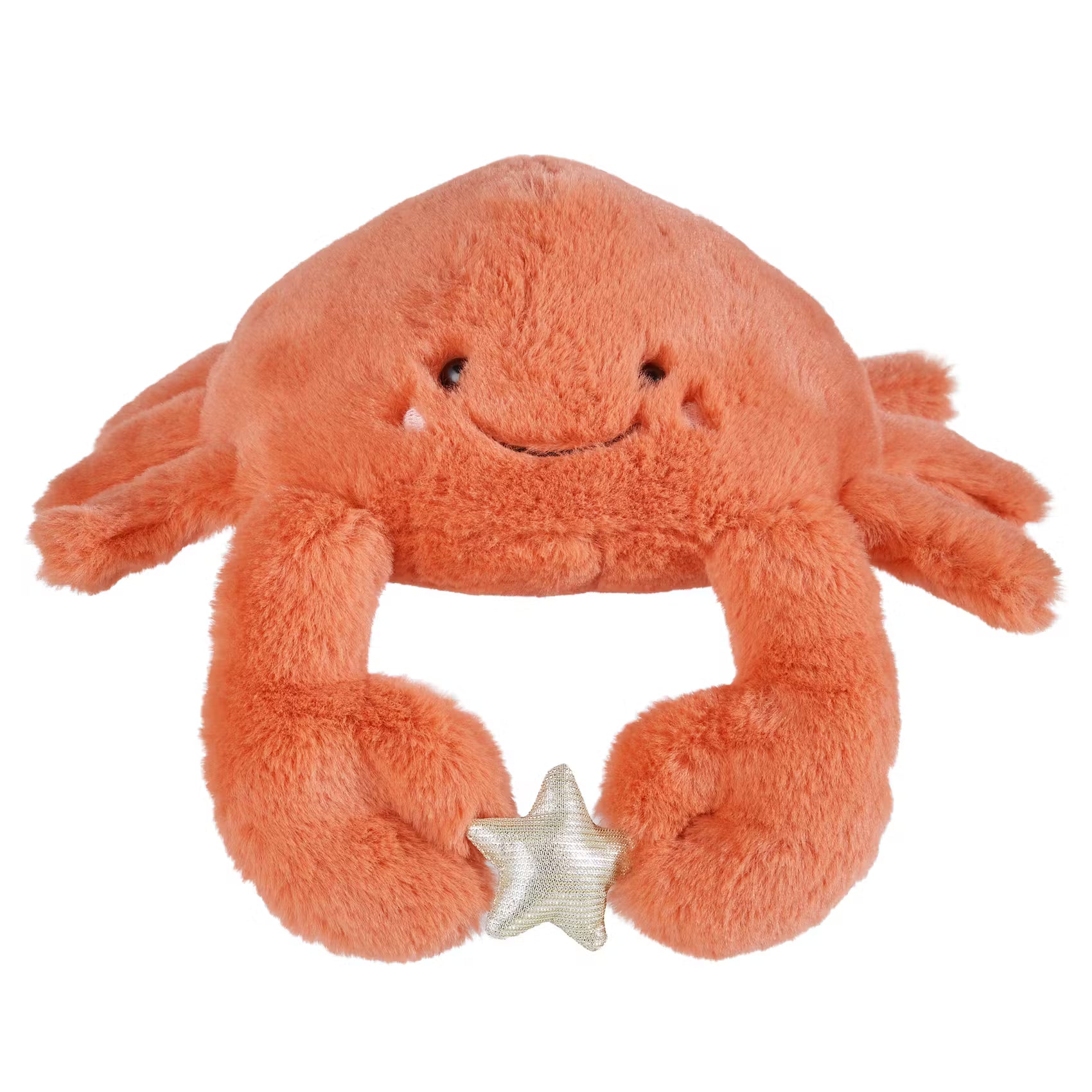 SOFT HUGS Kuscheltier Krebs - Polyester - Rot