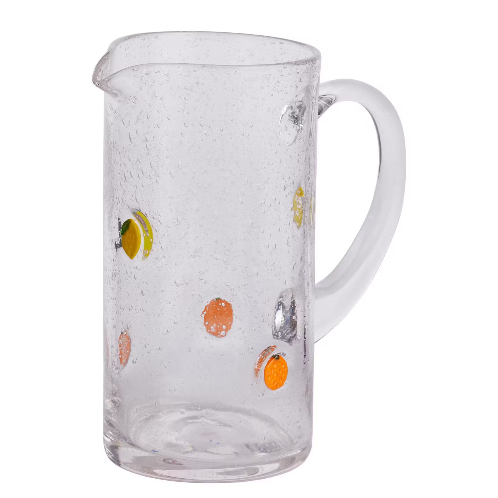 LIMO Krug Zitronen/Orangen - Glas - Transparent