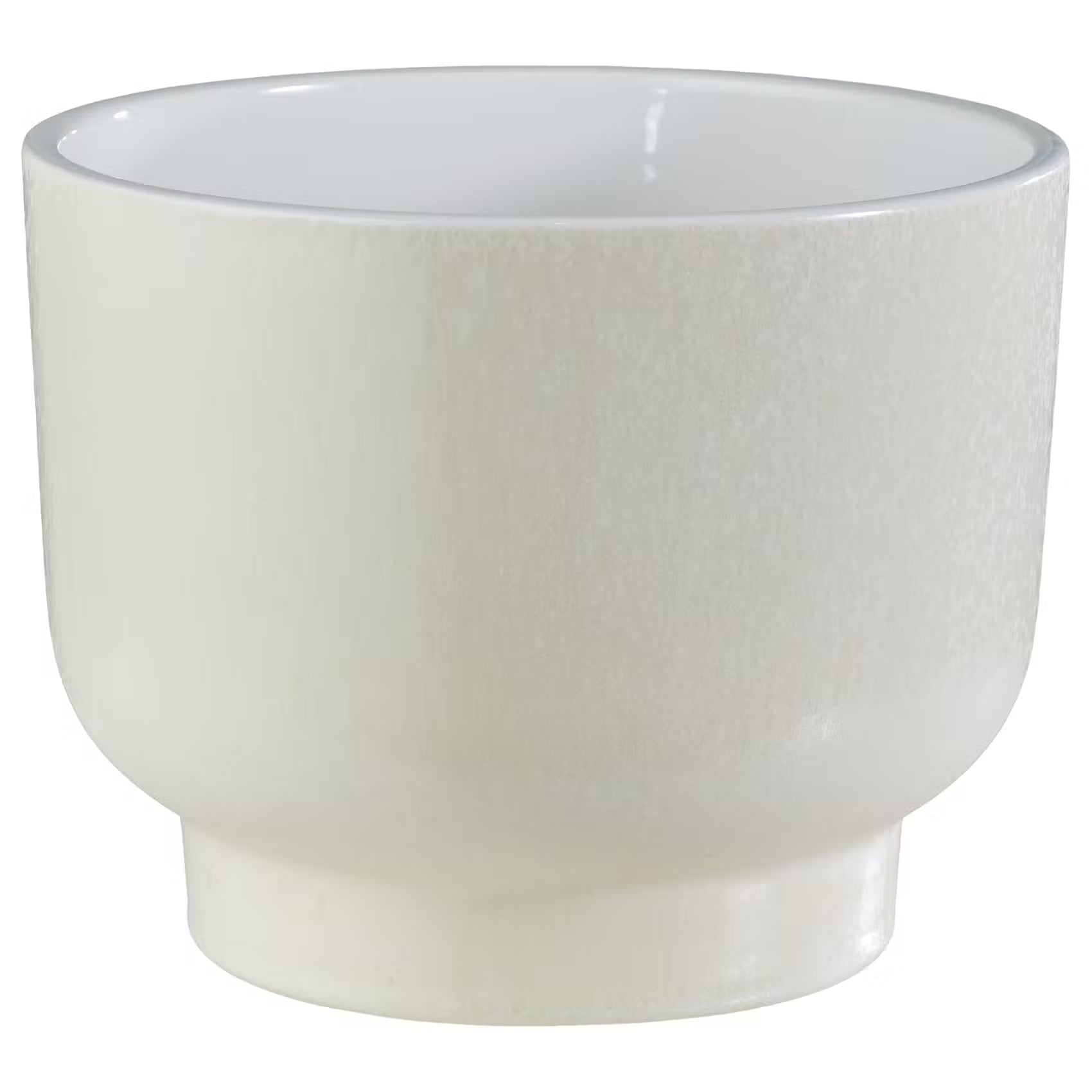 PLANT BOWL Blumentopf - Steingut - Weiß