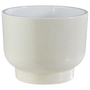 PLANT BOWL Blumentopf - Steingut - Weiß