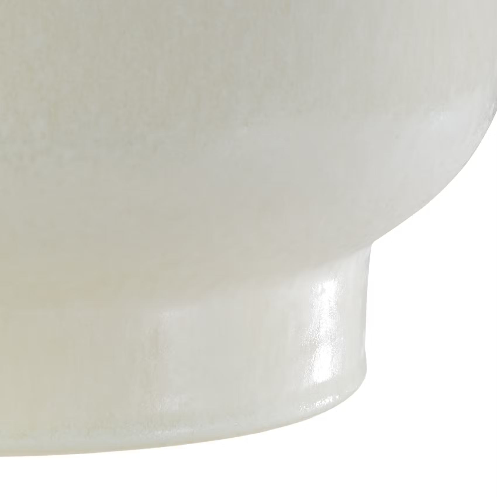 PLANT BOWL Blumentopf - Steingut - Weiß