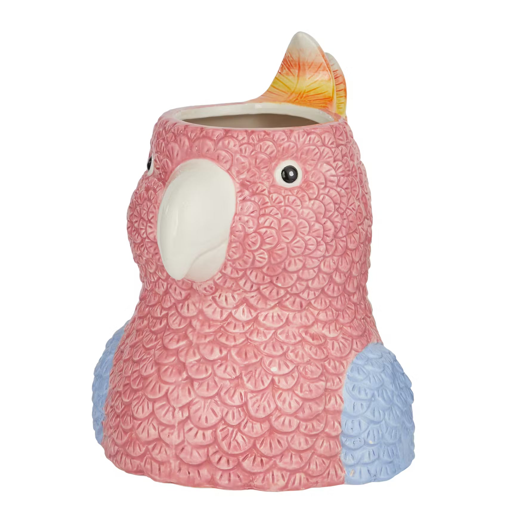 LORA Vase Papagei - Dolomit - Pastellrot