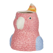 LORA Vase Papagei - Dolomit - Pastellrot