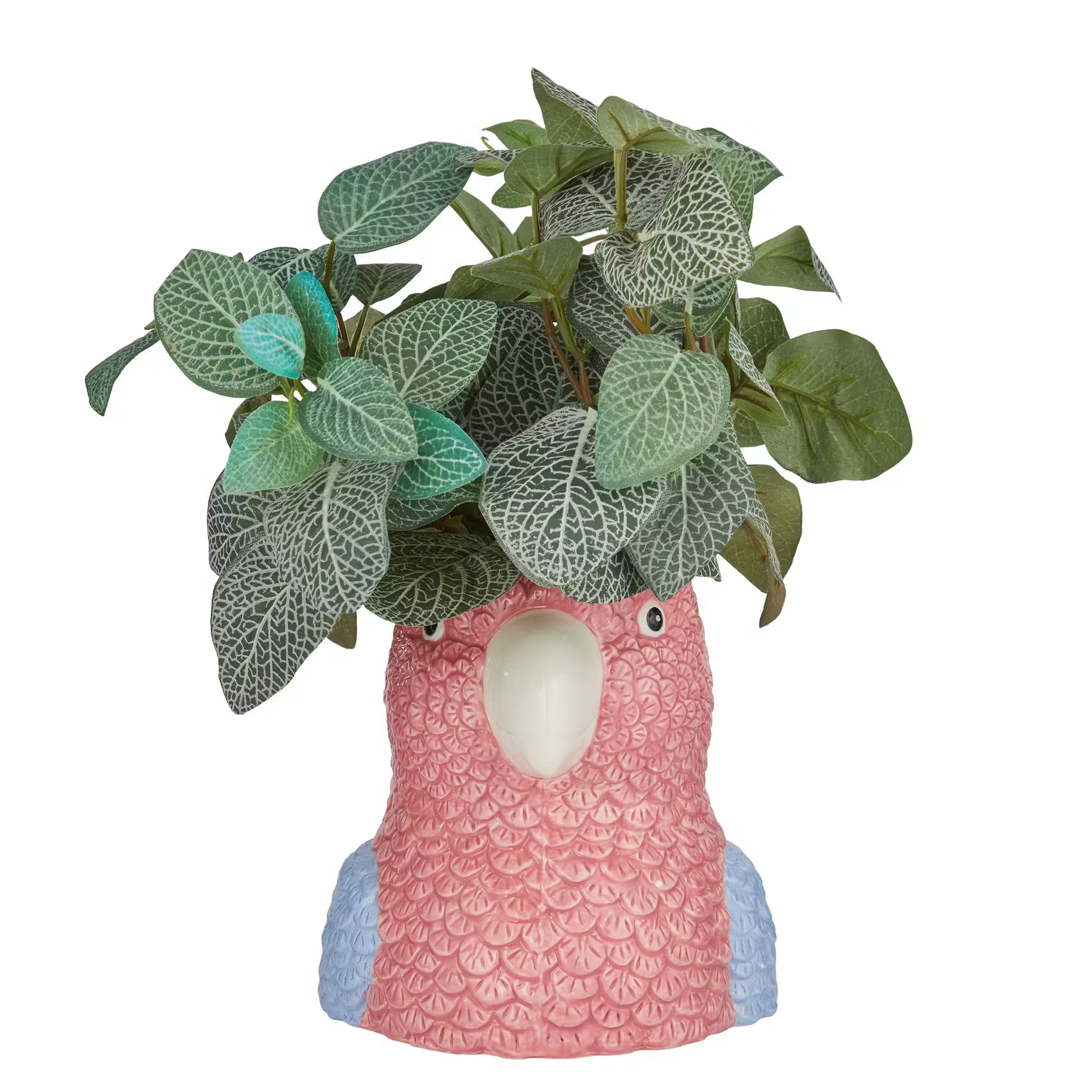 LORA Vase Papagei - Dolomit - Pastellrot