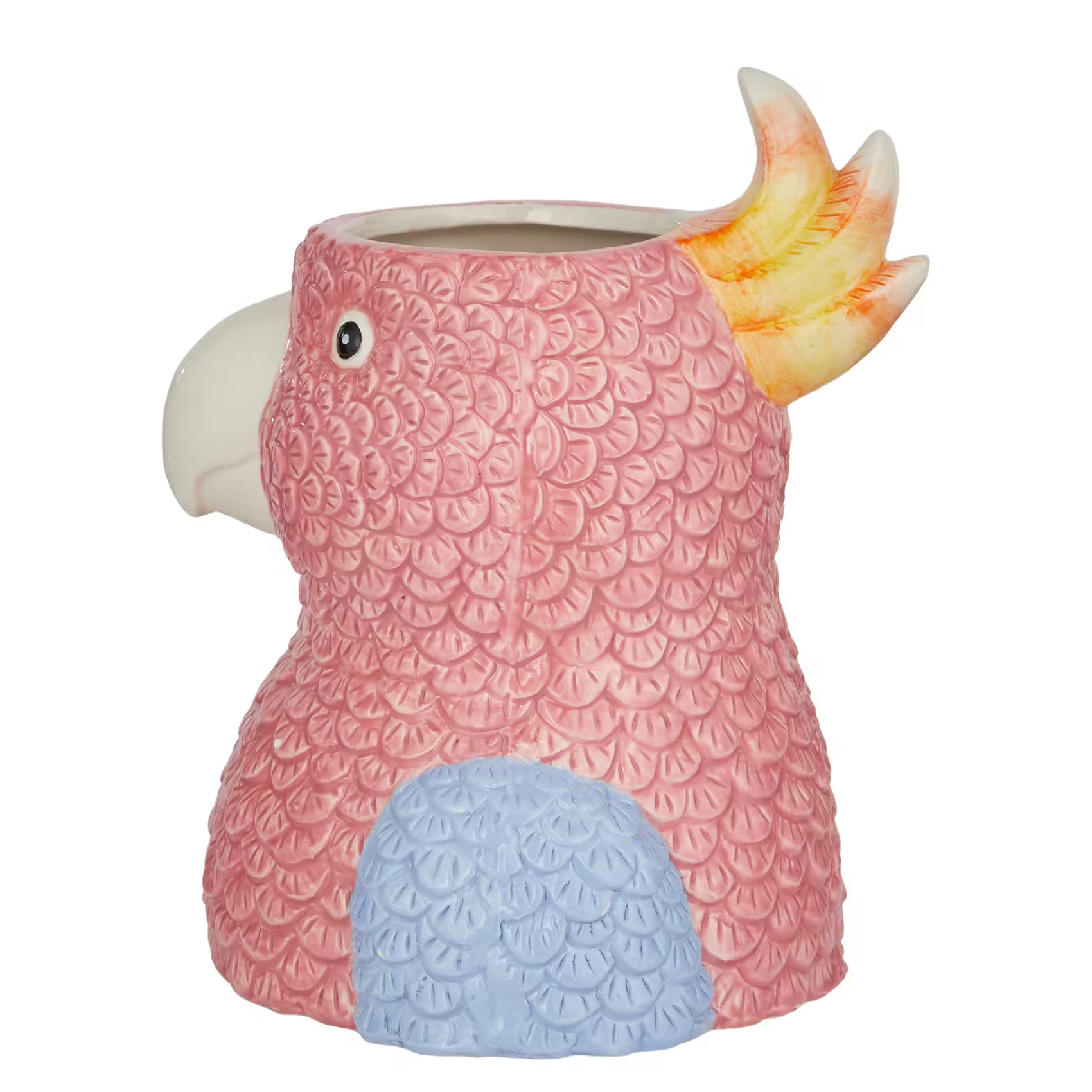 LORA Vase Papagei - Dolomit - Pastellrot