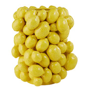 LEMON Vase Zitronen - Dolomit - Gelb