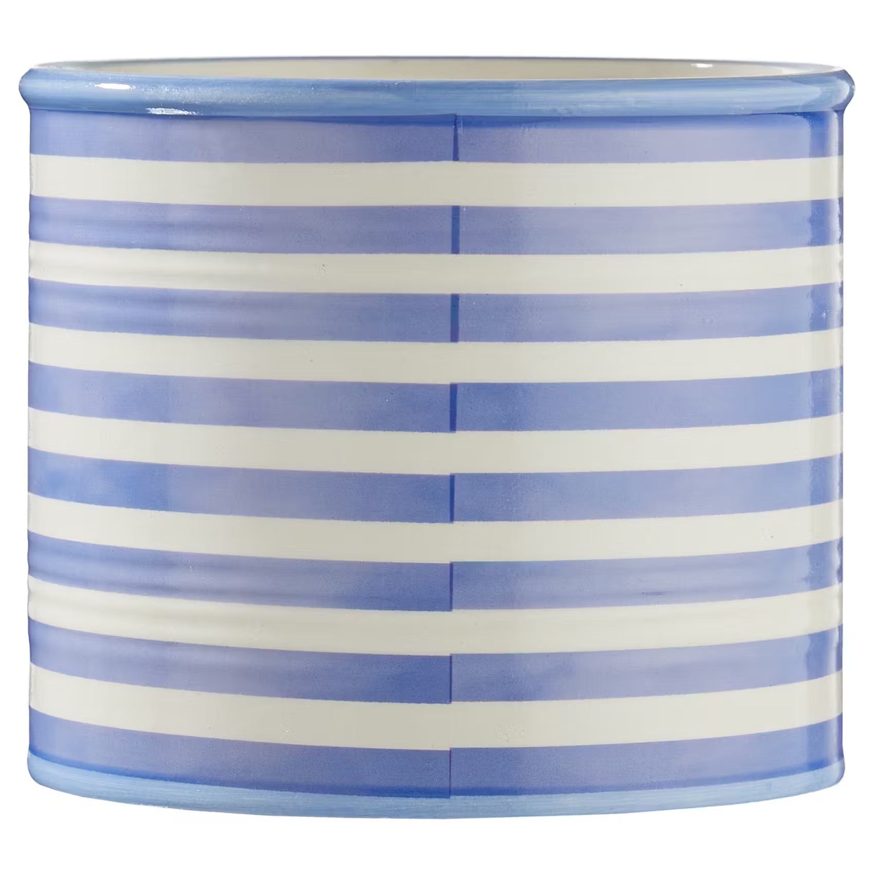 TIN Blumentopf Sardinen - Dolomit - Blau
