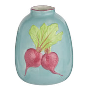 VEGGIE Vase Rote Beete - Dolomit - Pastellblau
