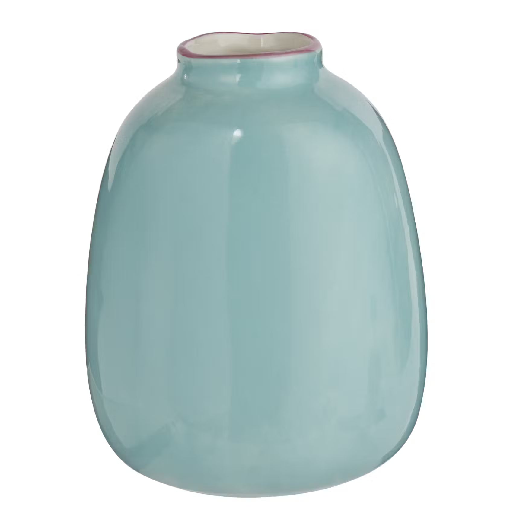 VEGGIE Vase Rote Beete - Dolomit - Pastellblau