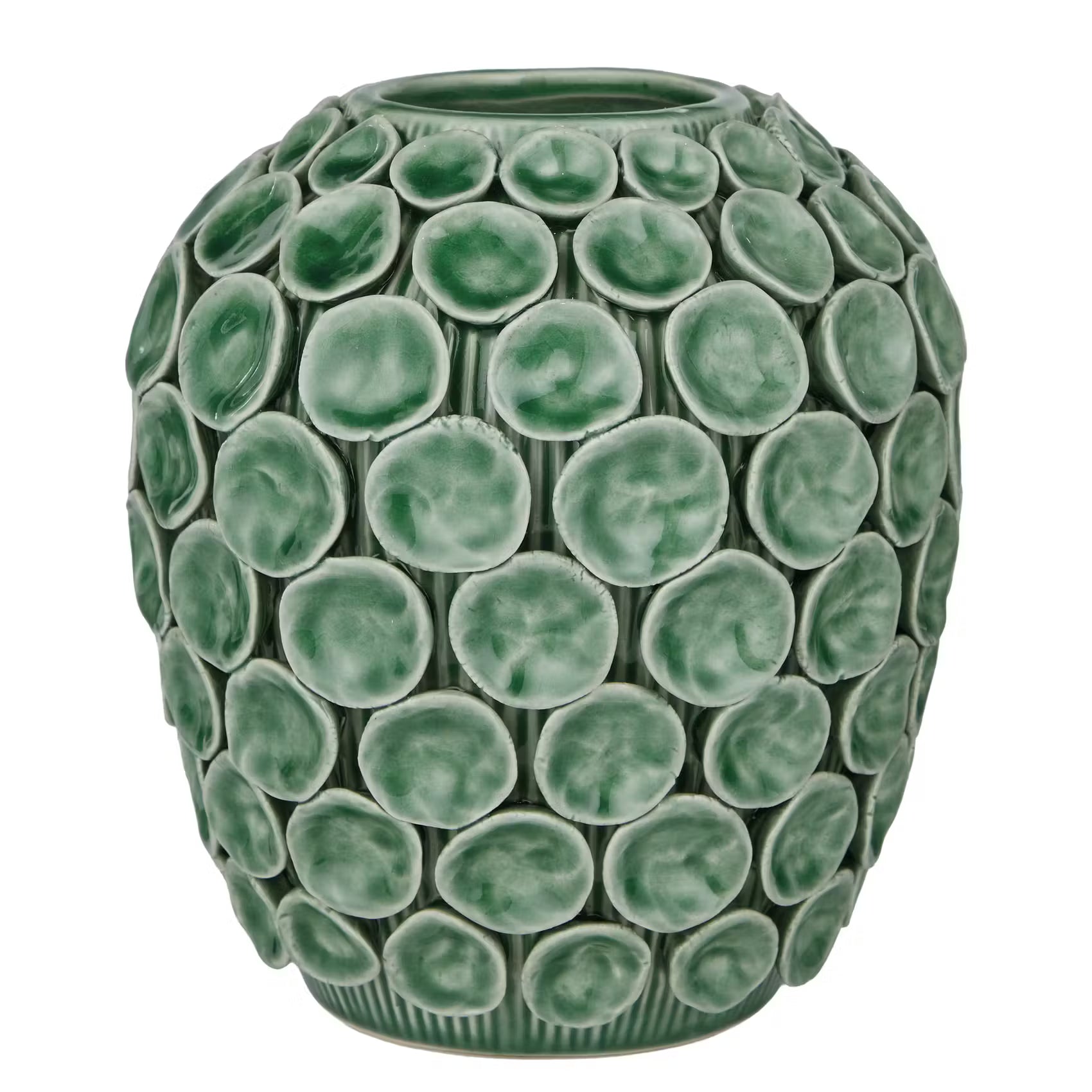 ENCHANTED FOREST Vase - Dolomit - Türkis