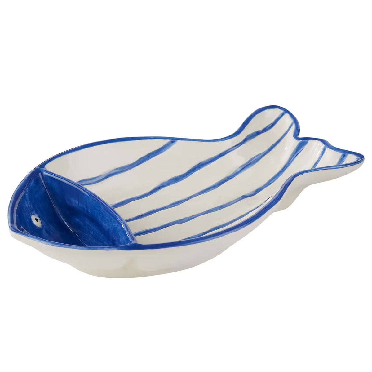FISH`N`CHIPS Schale Fischform