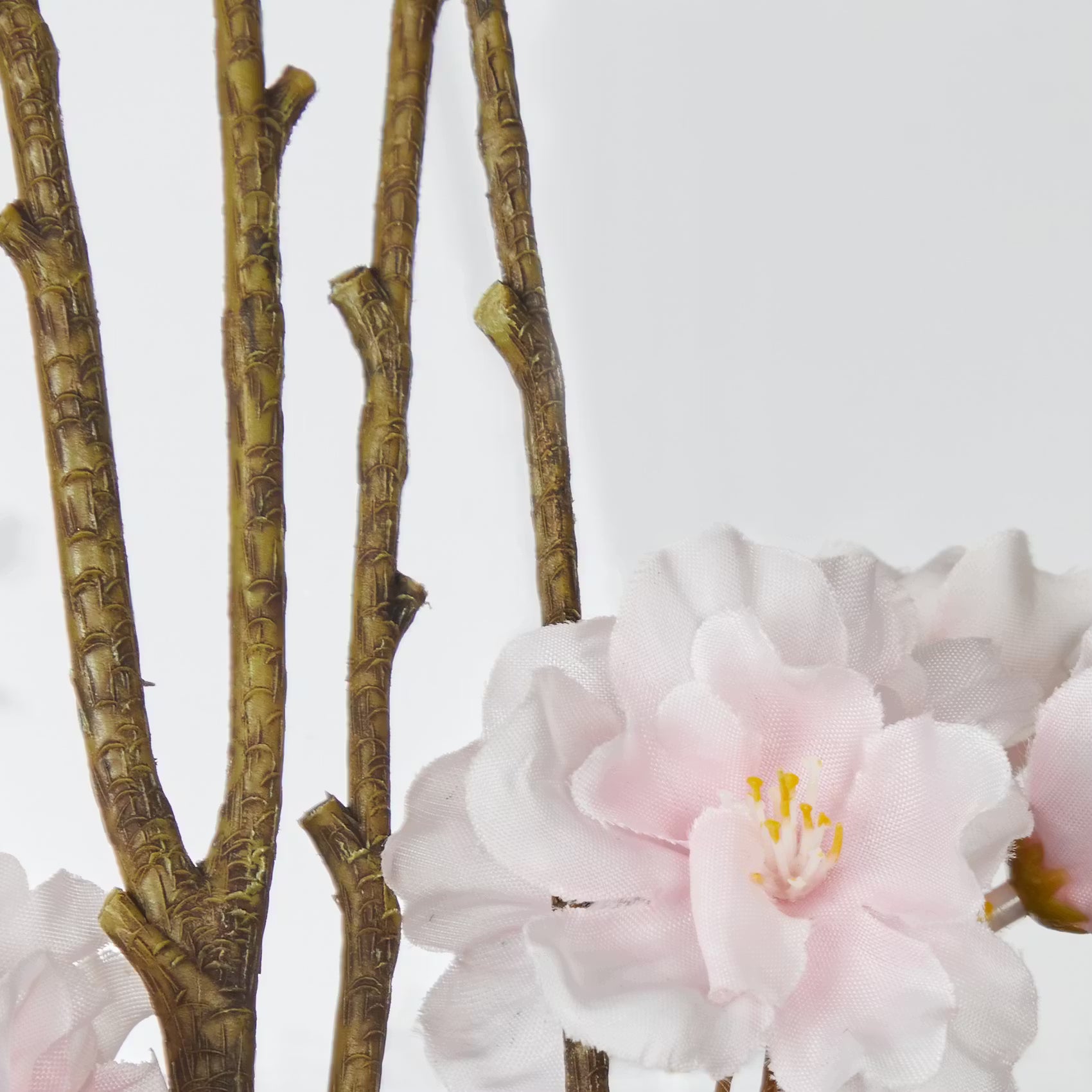 FLORISTA Kunstblume Kirschblüte - Polyethylen - Pink