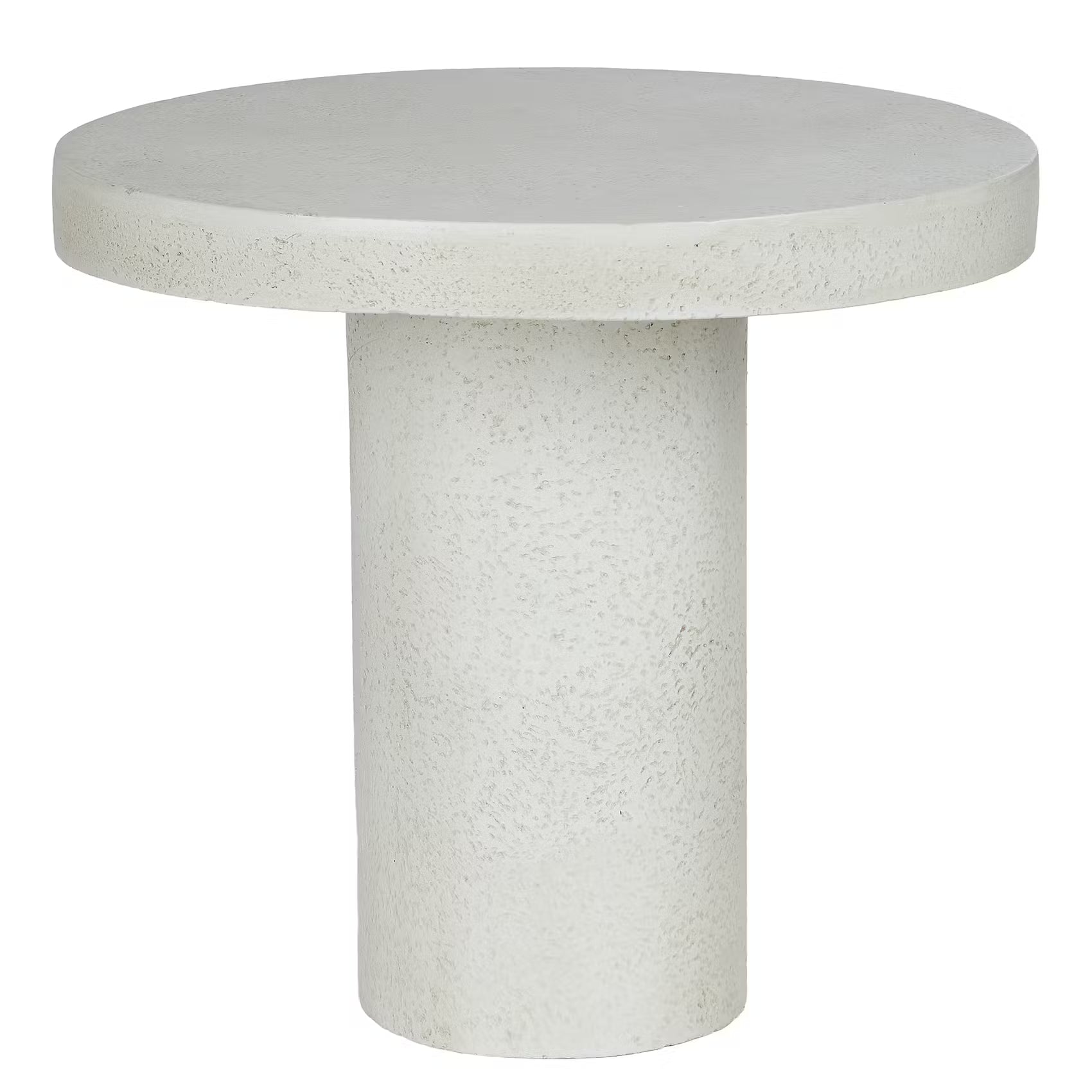 PIECES Beistelltisch Travertin-Look