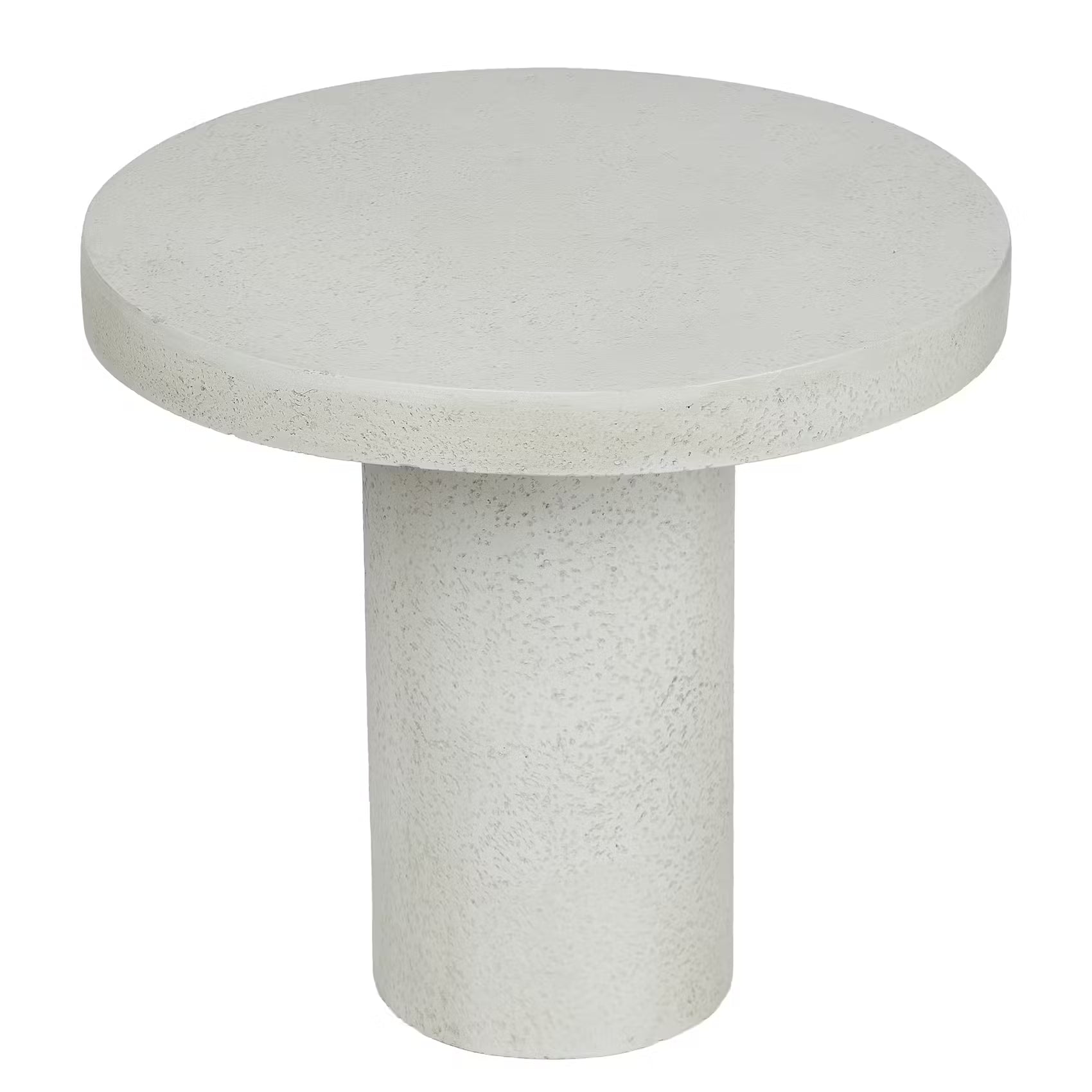 PIECES Beistelltisch Travertin-Look