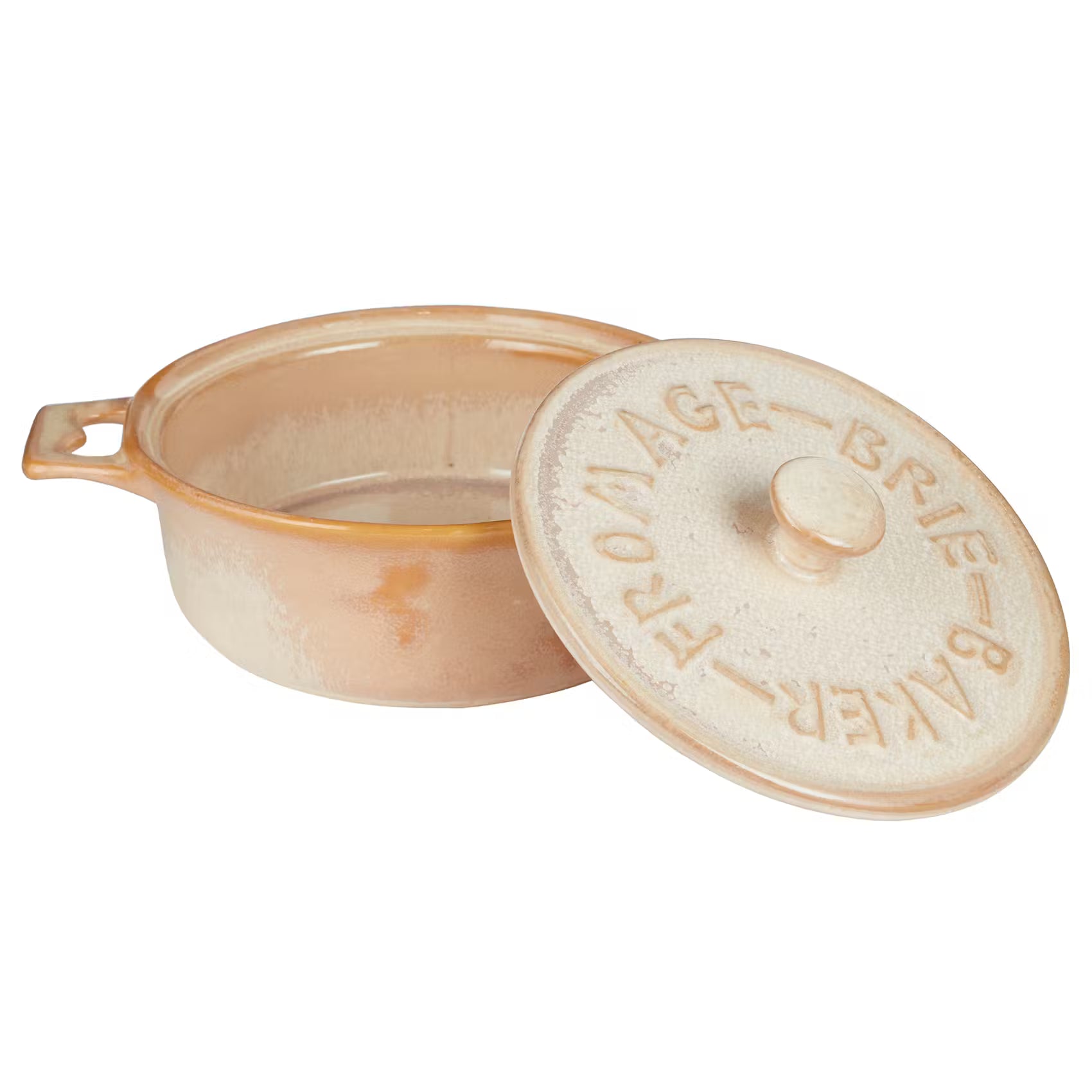 PORTIMAO Auflaufform Käse - Steinzeug - Beige