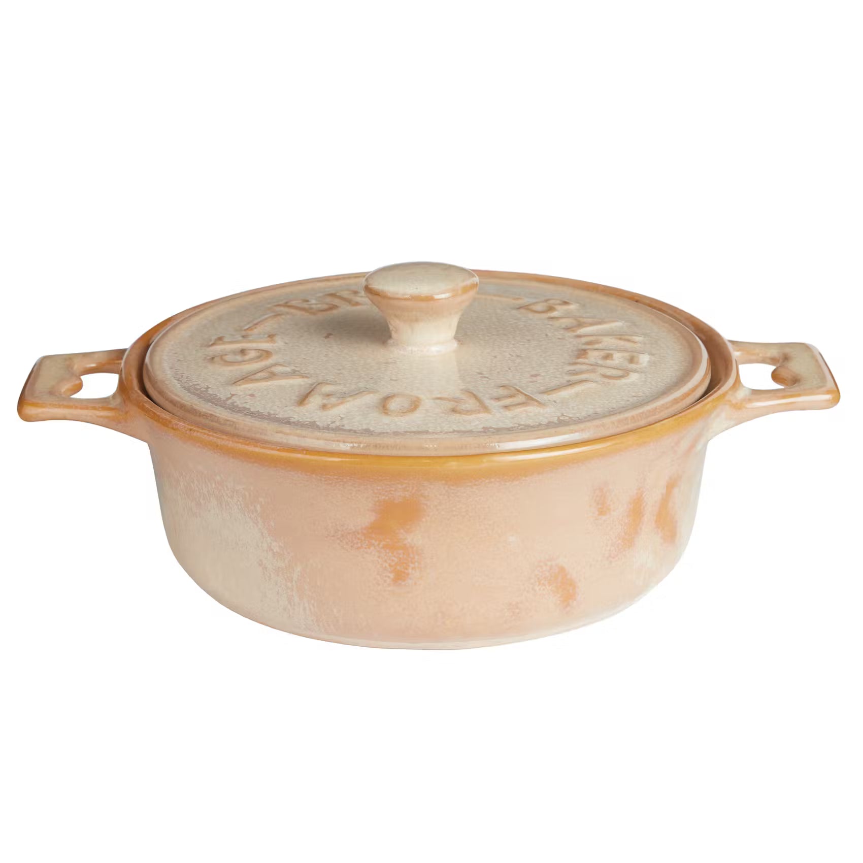 PORTIMAO Auflaufform Käse - Steinzeug - Beige