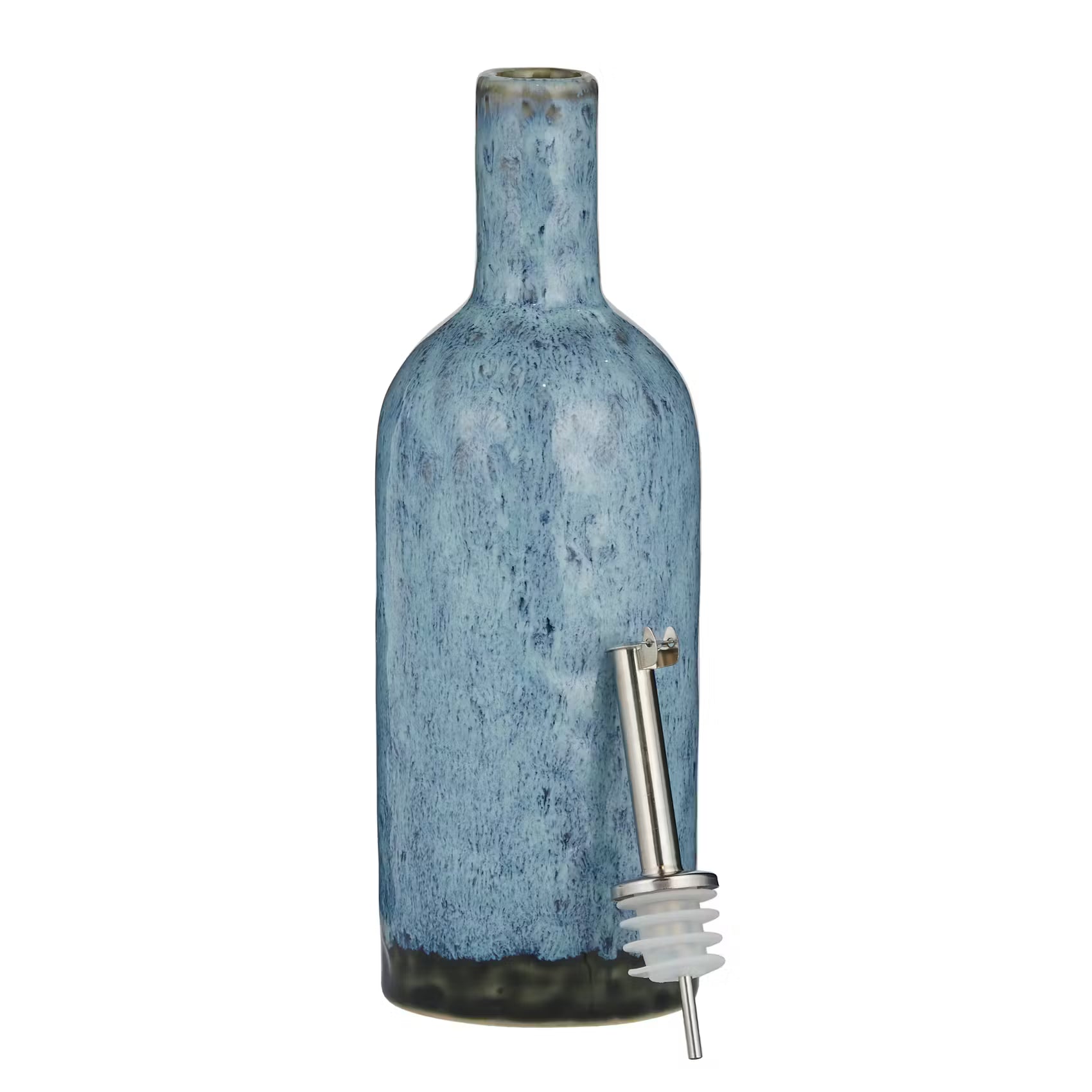 PORTIMAO Öl & Essigflasche - Steinzeug - Blau