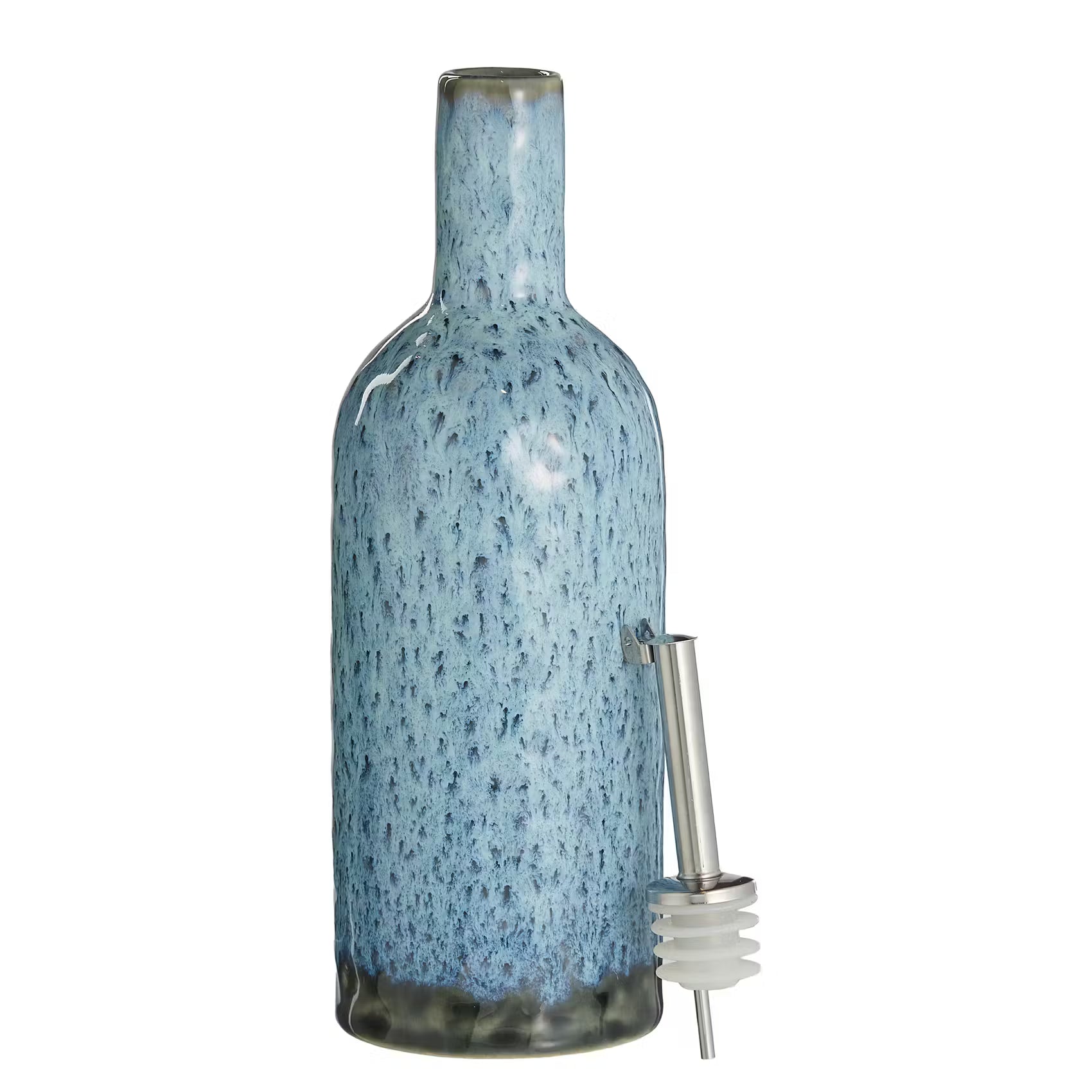 PORTIMAO Öl & Essigflasche - Steinzeug - Blau
