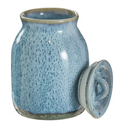 PORTIMAO Aufbewahrungsdose - Steinzeug - Blau - 11 x 15 cm