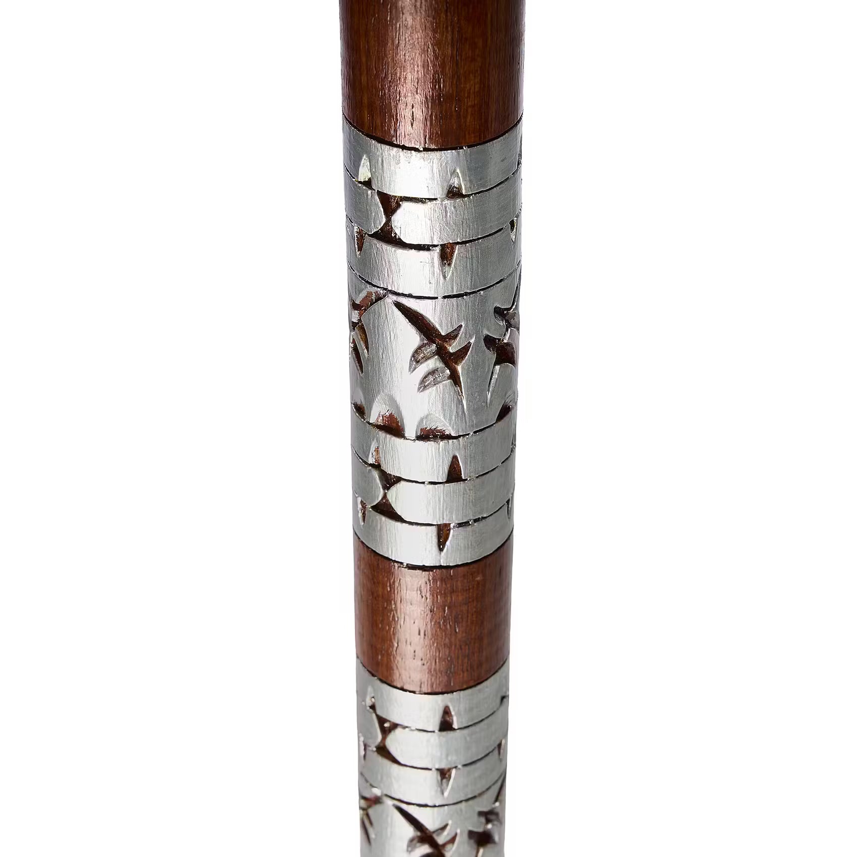 ORIENTAL LOUNGE Sonnenschirm - Mangoholz/Baumwollstoff/Metall - Beige