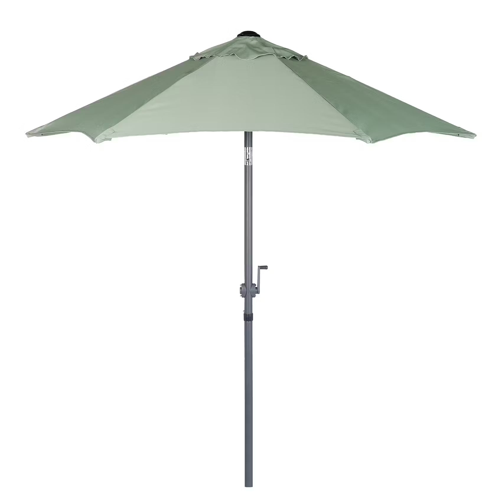 SIESTA Sonnenschirm rund - Polyester - Grün - Grün - Durchmesser: 180 cm