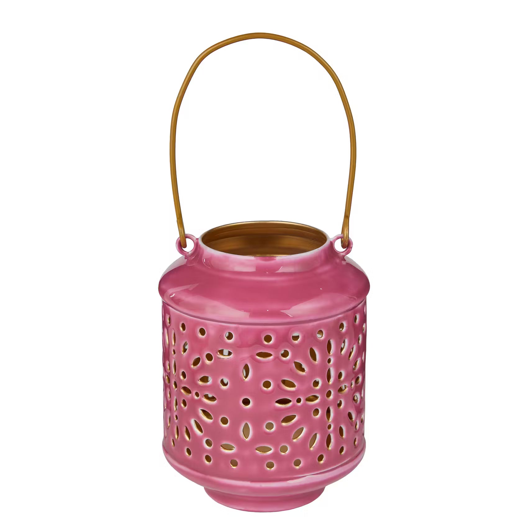 BLUE MAROCCO Laterne - Eisen - Beere