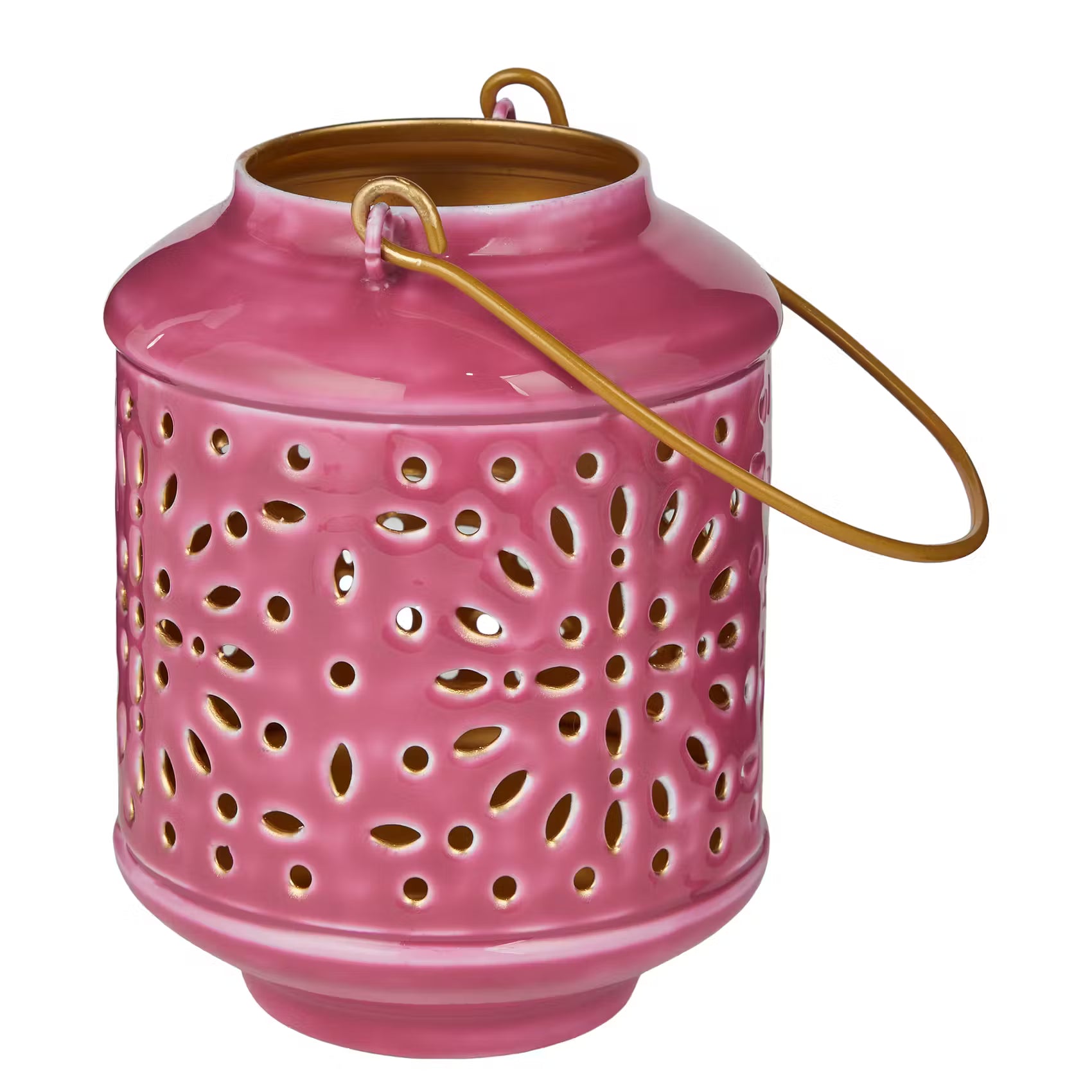 BLUE MAROCCO Laterne - Eisen - Beere